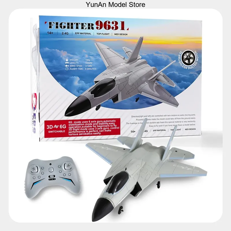 Rc Glider Foam Wing - FX9631 4CH Kanallı Fanlı Fırçasız RC