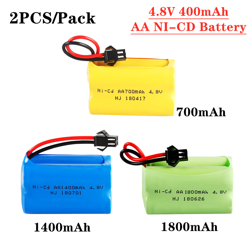 Rc Hobby Tank - 4.8 v 700/1400/1800 mah NiCd Pil