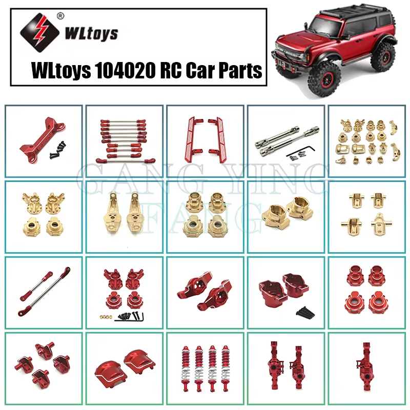 Rc Hobby Tool Kit - WLtoys 104020 1/10 Profesyonel RC Araba