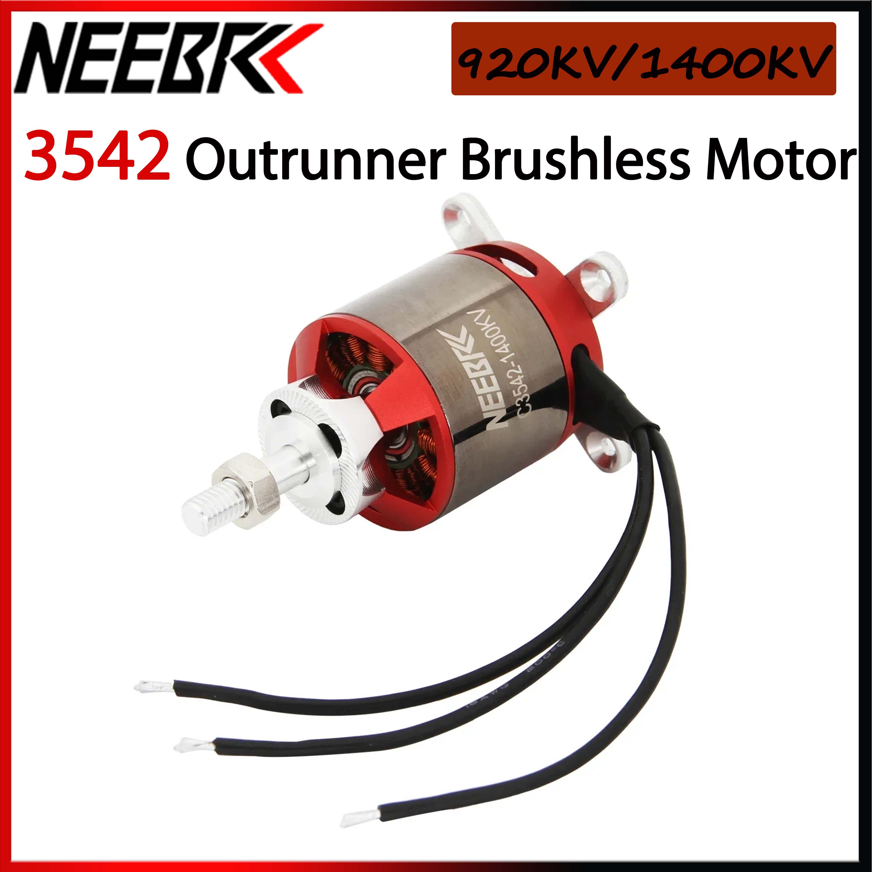 Rc Plane Hobby Zone - 1/2/4 adet 3542 920KV 1400KV Outrunner