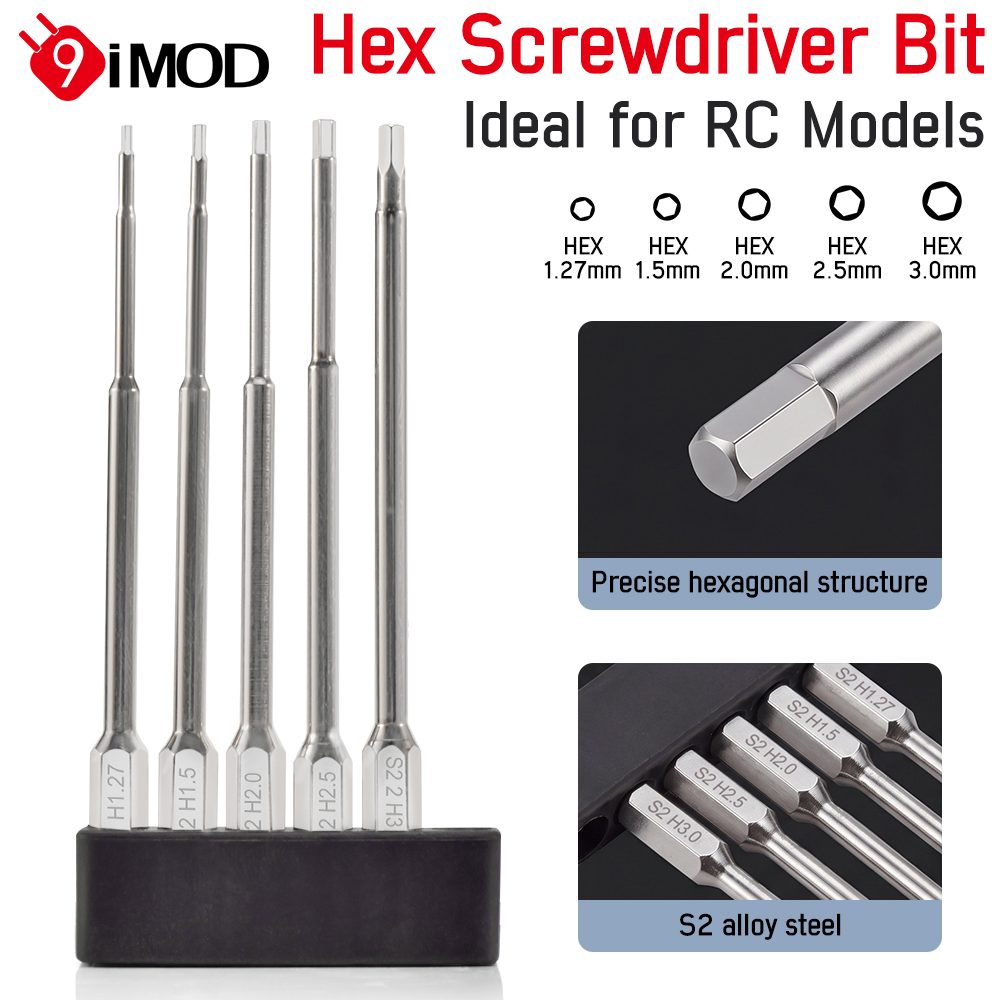 Rc Hobby Tool Kit - 9IMOD Hex Tornavida Seti 100mm Genişletilmiş