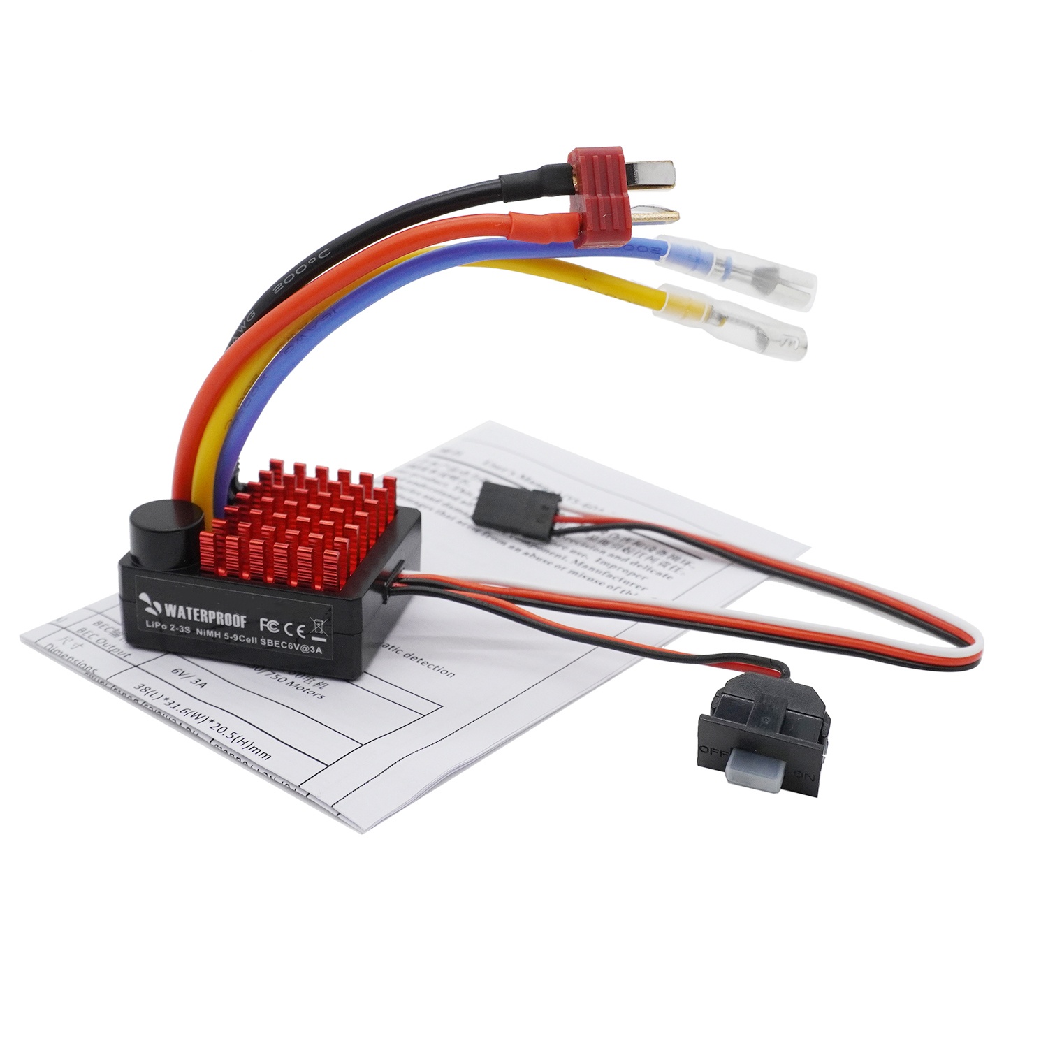 Esc Waterproof 60A - 9IMOD 1060 RTR 60A ESC Fırçalı