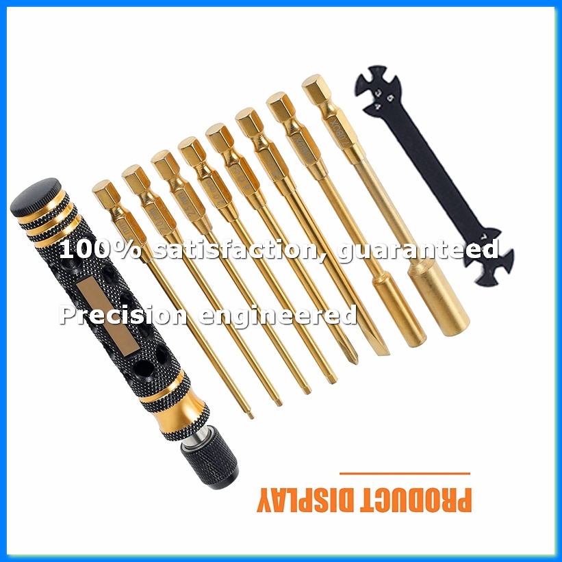 Rc Hobby Tool Kit - 9'u 1 arada RC Araç Seti,
