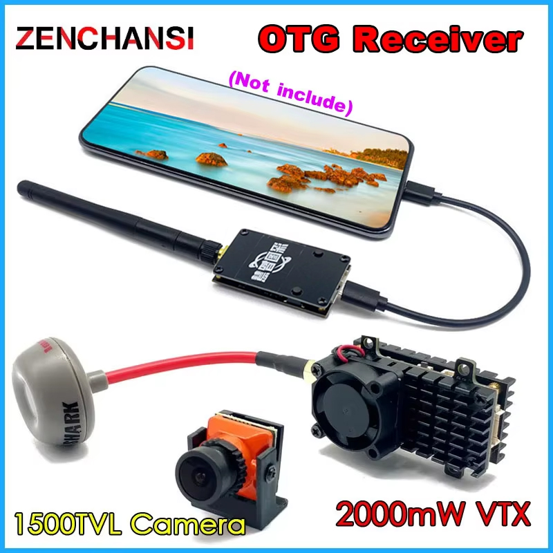 Rc Plane Hobby Zone - 5.8G 2000MW 48CH FPV Kablosuz Verici