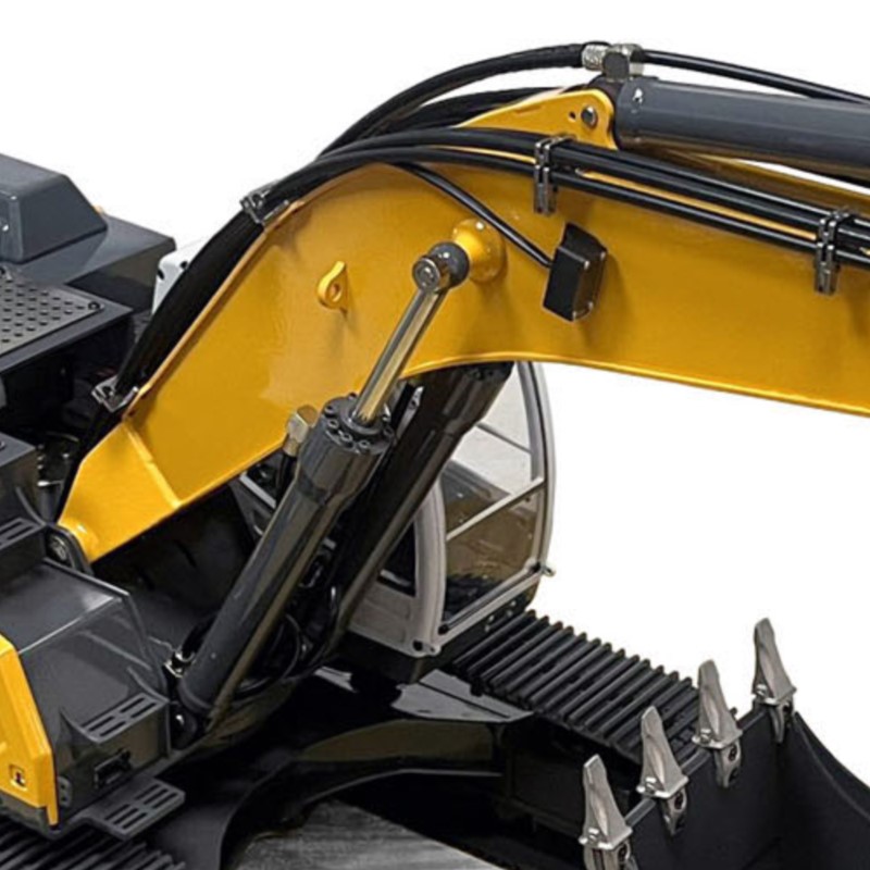 Rc Excavator Hydraulic - Metal Hidrolik RC 1/14 Ekskavatör 945