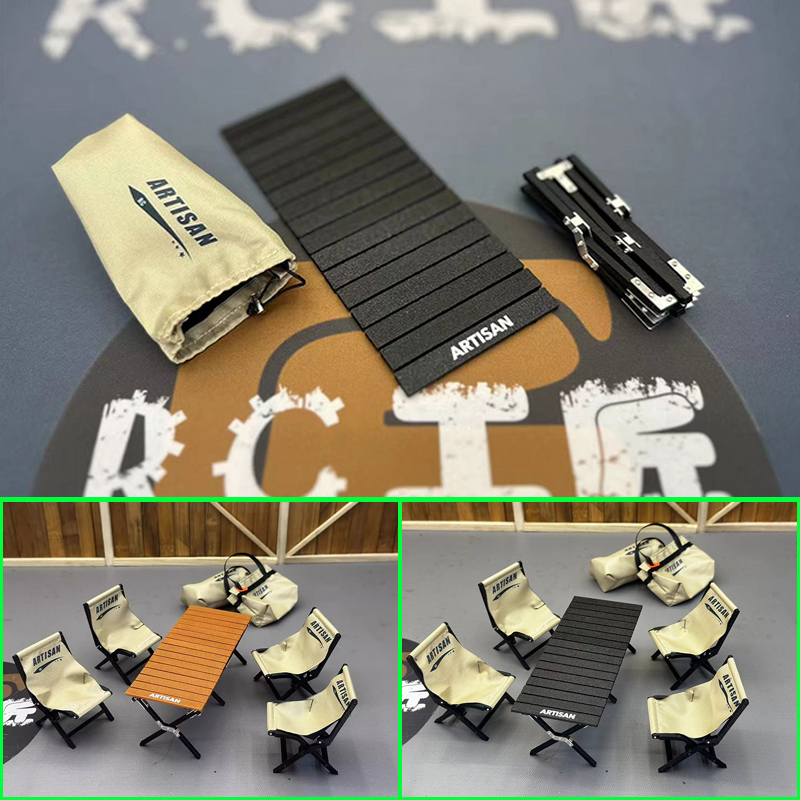 Rc Hobby Desk - 1 takım Simülasyon 1/10 Kamp Ekipmanları