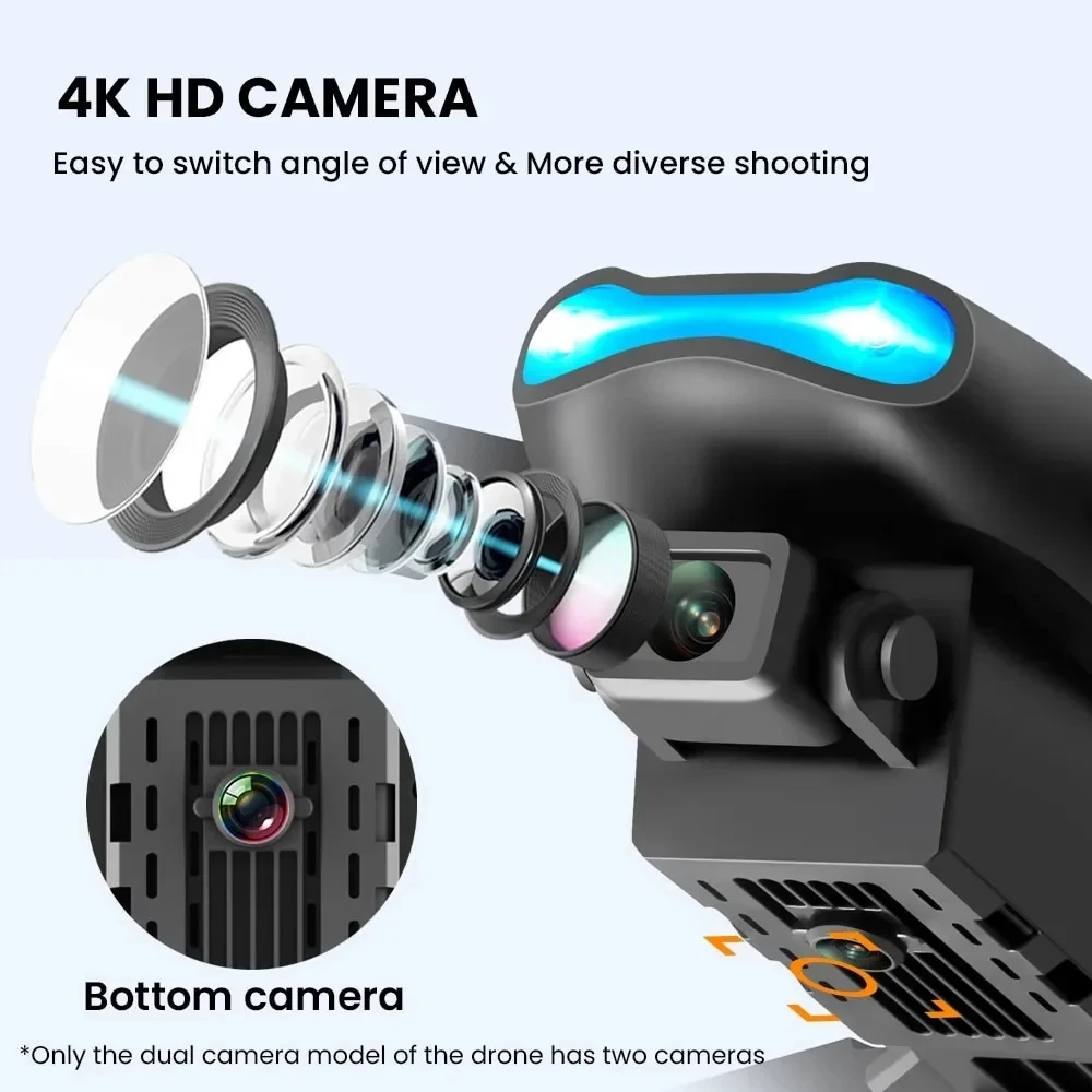 Eachine Drone E58 - E99Pro Profesyonel Quadcopter, 4K Çift WiFi