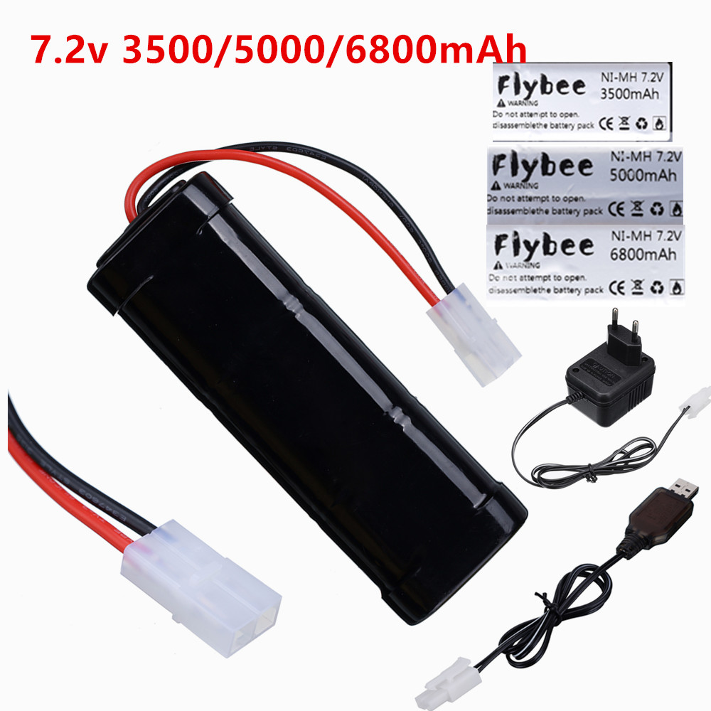 Yeni 7.2V Pil 5000/6800mAh NiM - Rc Hobby Tank incelemesi ve fiyatı