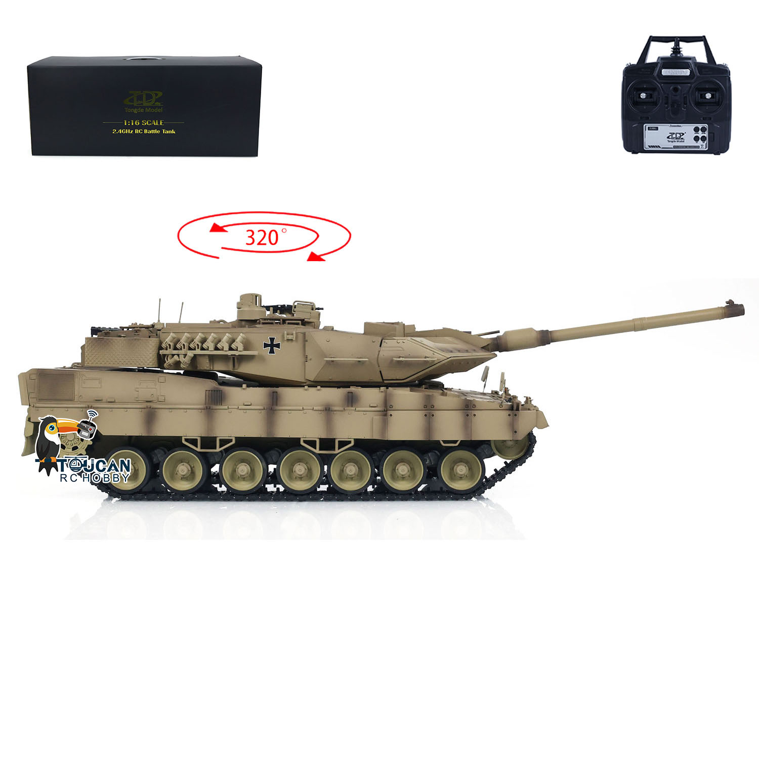 Hediyeler 1/16 RTR Tongde TOUC - Rc Hobby Tank incelemesi ve fiyatı