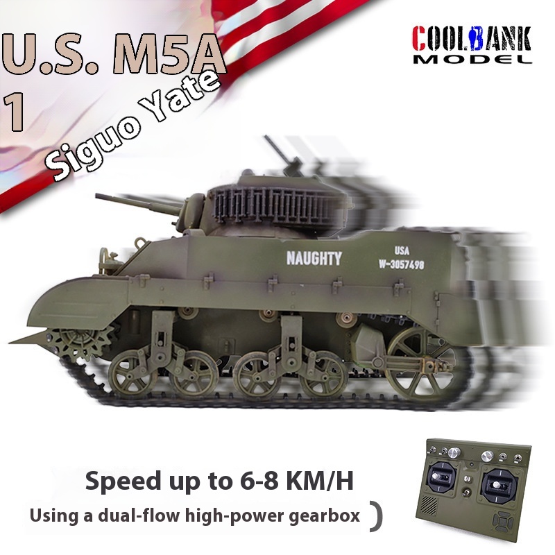 1:16 Rc Tank ABD Stuart M5a1 H - Rc Hobby Tank incelemesi ve fiyatı