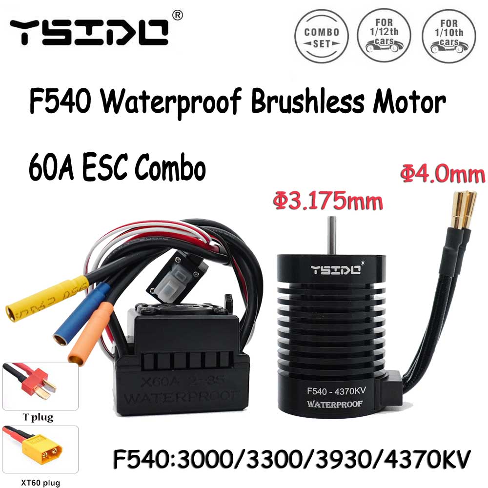 F540 Sensörsüz Su Geçirmez Fır - Esc Waterproof 60A incelemesi ve fiyatı