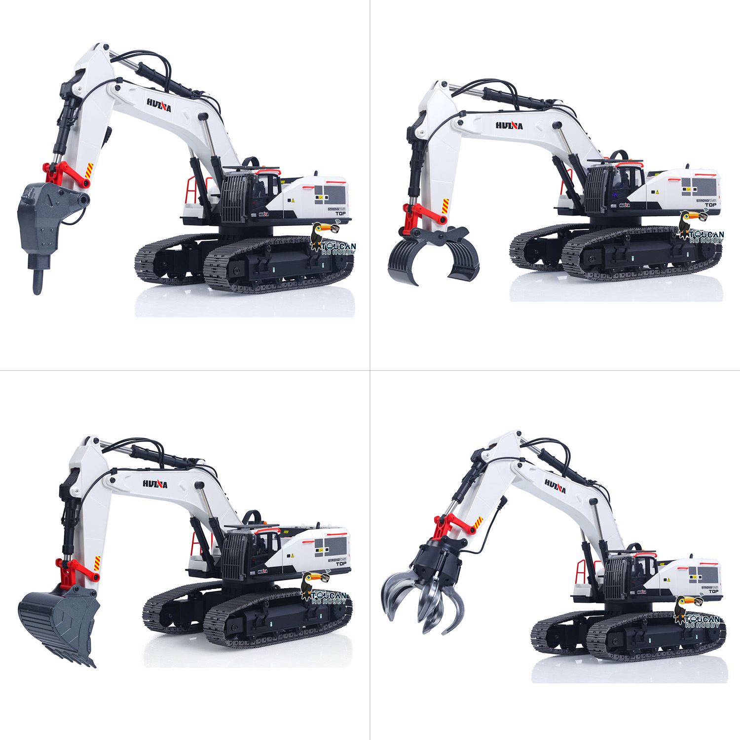 RC Ekskavatör 1/14 HUINA Metal - Rc Excavator Hydraulic incelemesi ve fiyatı