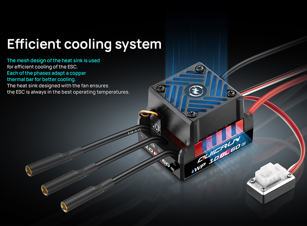 HobbyWing QuicRun WP 10BL60 RC - Esc Waterproof 60A incelemesi ve fiyatı