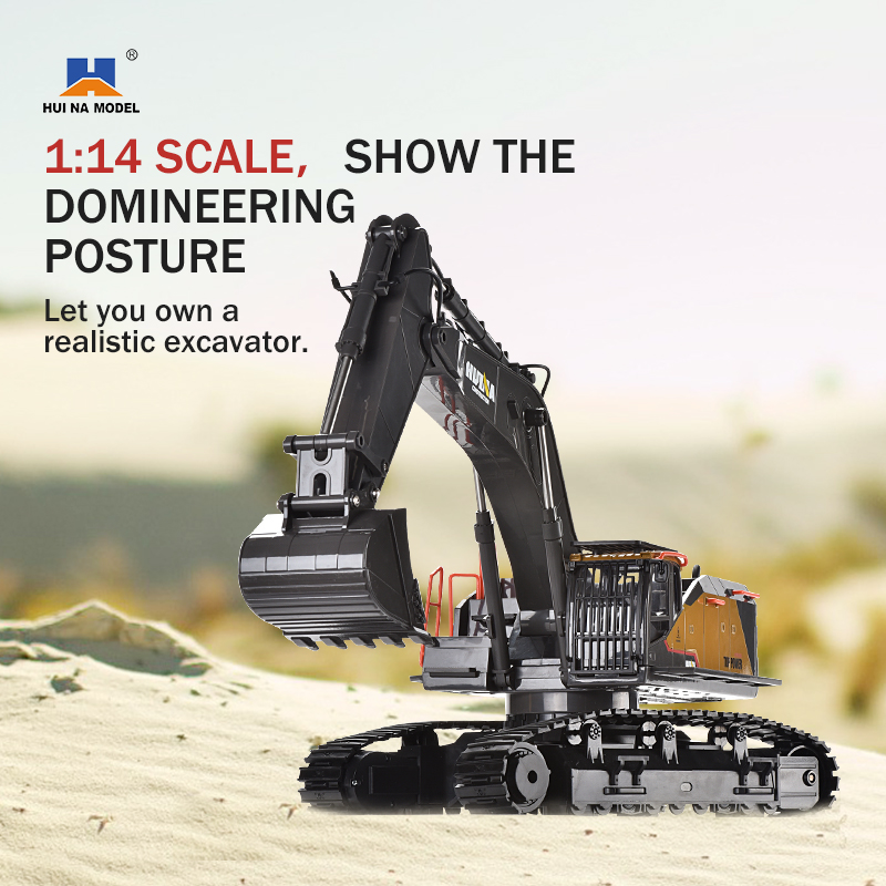 HUINA 1592 Alaşım Ekskavatör K - Rc Excavator Hydraulic incelemesi ve fiyatı