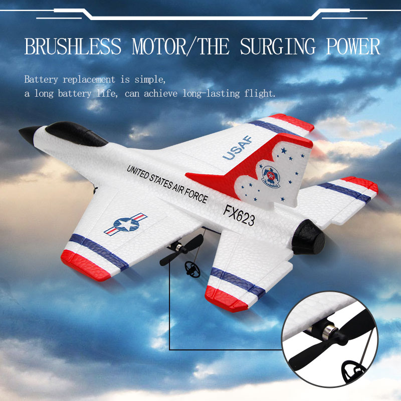 Yeni fxfx/ F16 RC uçak iki kan - Rc Glider Foam Wing incelemesi ve fiyatı