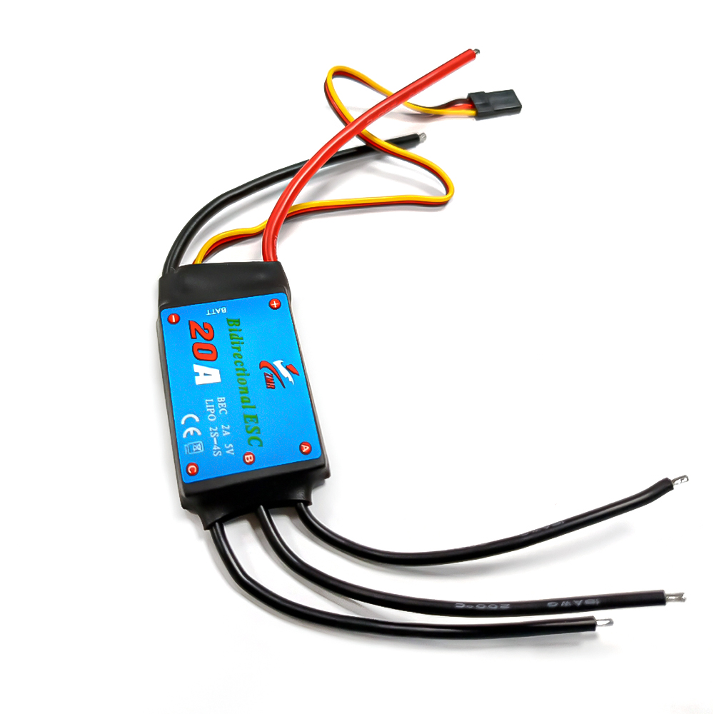 ZMR 12A-80A Çift Yönlü Fırçası - Esc Waterproof 60A incelemesi ve fiyatı