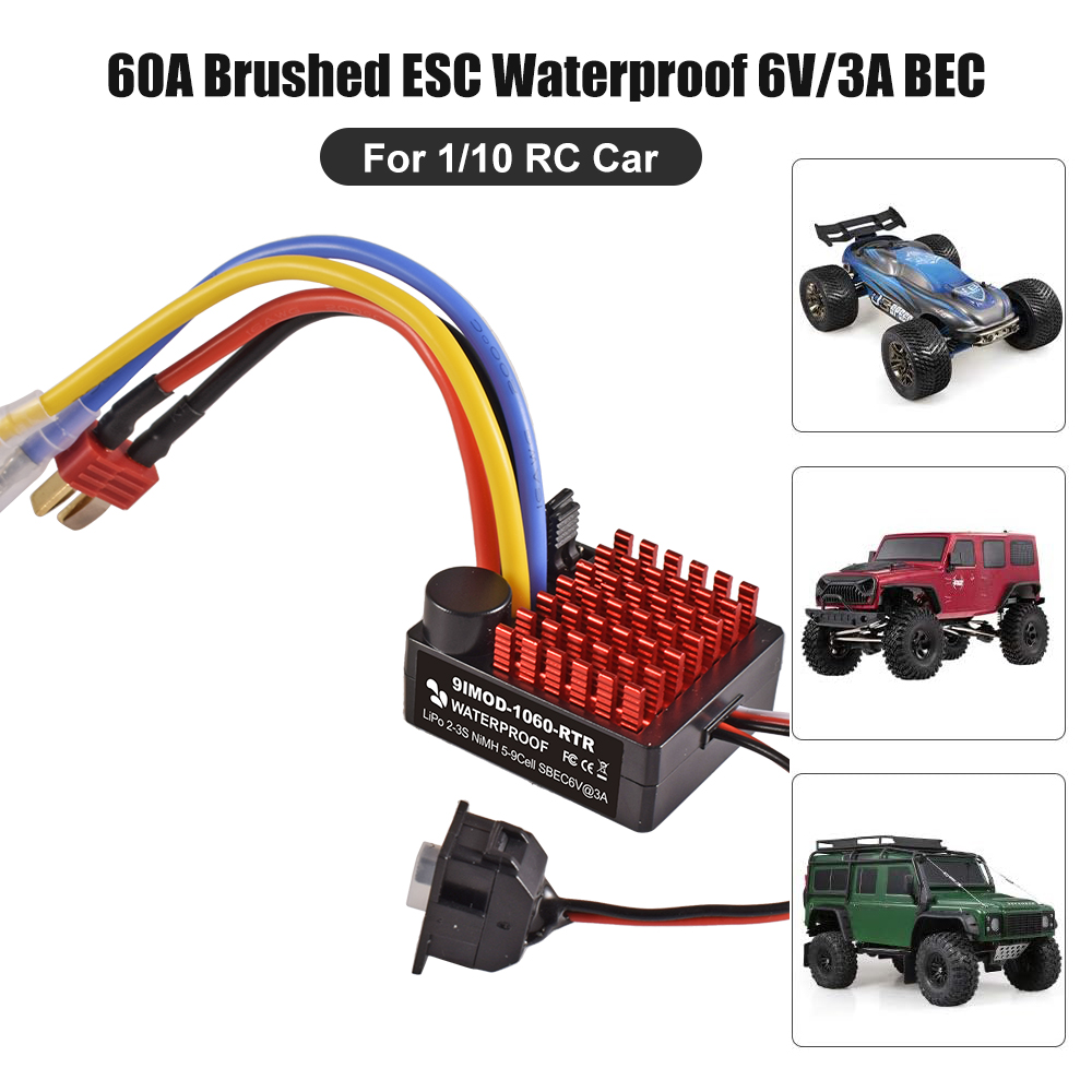 9IMOD 1060 RTR 60A ESC Fırçalı - Esc Waterproof 60A incelemesi ve fiyatı