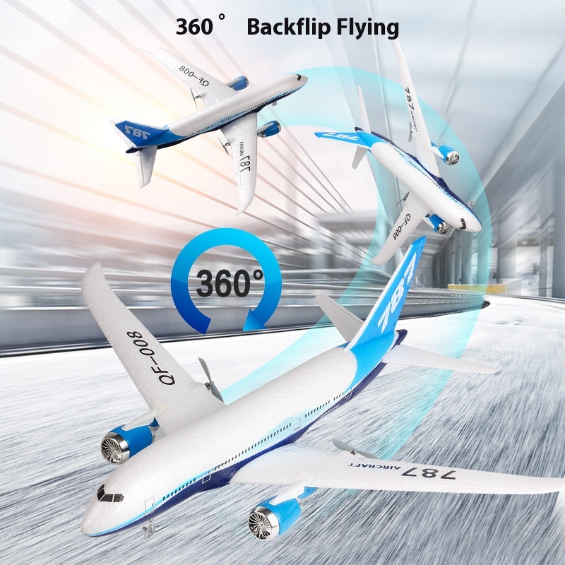 Qf008 RC Uçak 787 Üç Kanallı U - Rc Glider Foam Wing incelemesi ve fiyatı