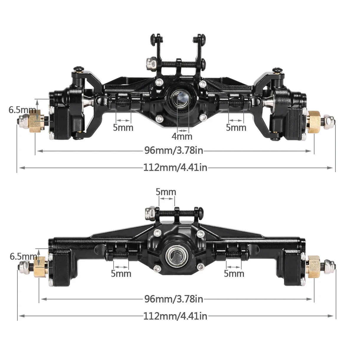 Trxsteering alüminyum ön arka  - Rc Crawler 4X4 incelemesi ve fiyatı
