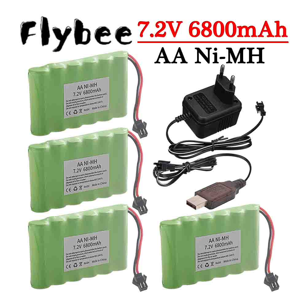 Ni-MH 7.2V 6800mAh SM Fiş Pil  - Rc Hobby Tank incelemesi ve fiyatı