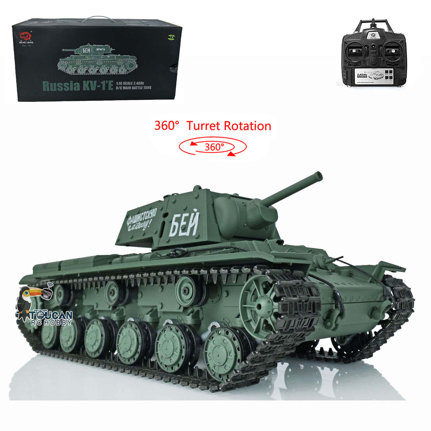 1/16 Ölçekli 2.4G Heng Long RC - Rc Hobby Tank incelemesi ve fiyatı