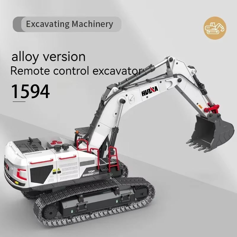 Huiner 1594 1/14 2.4GHz RC Sim - Rc Excavator Hydraulic incelemesi ve fiyatı
