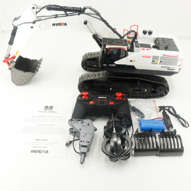 Huiner 1594 1/14 2.4GHz RC Sim - Rc Excavator Hydraulic incelemesi ve fiyatı