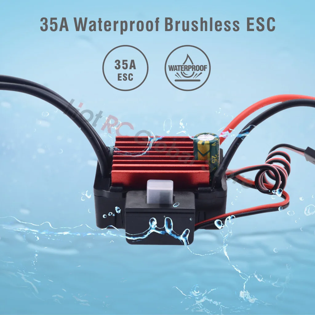SURPASS HOBBY KK 25A 35A 45A 6 - Esc Waterproof 60A incelemesi ve fiyatı
