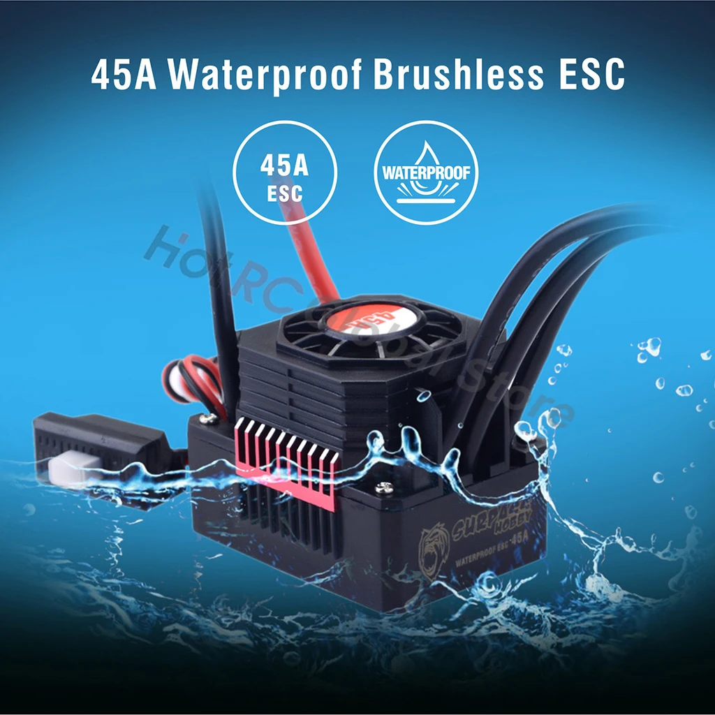 SURPASS HOBBY KK 25A 35A 45A 6 - Esc Waterproof 60A incelemesi ve fiyatı