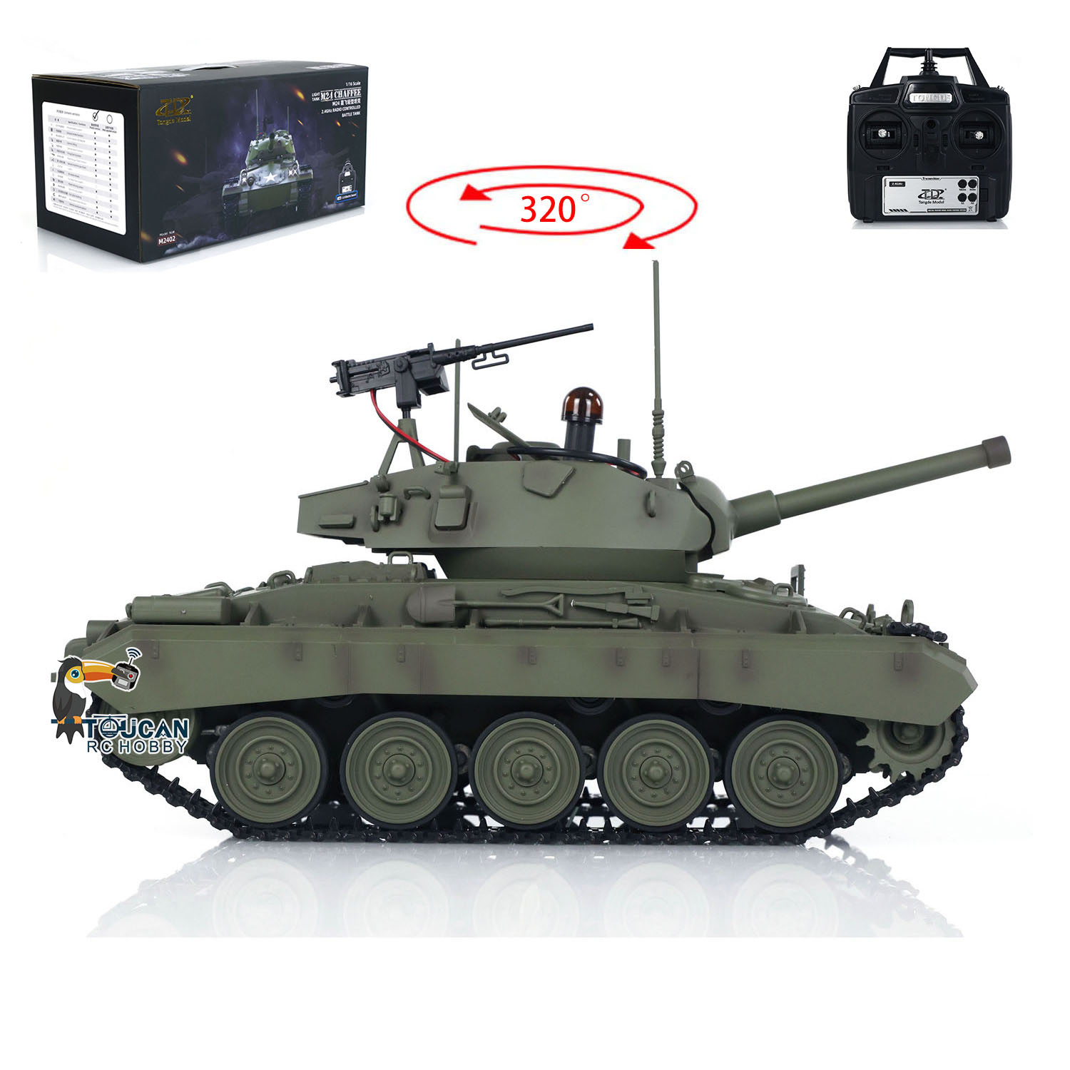 Toys Tongde 1/16 M24 Chaffee R - Rc Hobby Tank incelemesi ve fiyatı