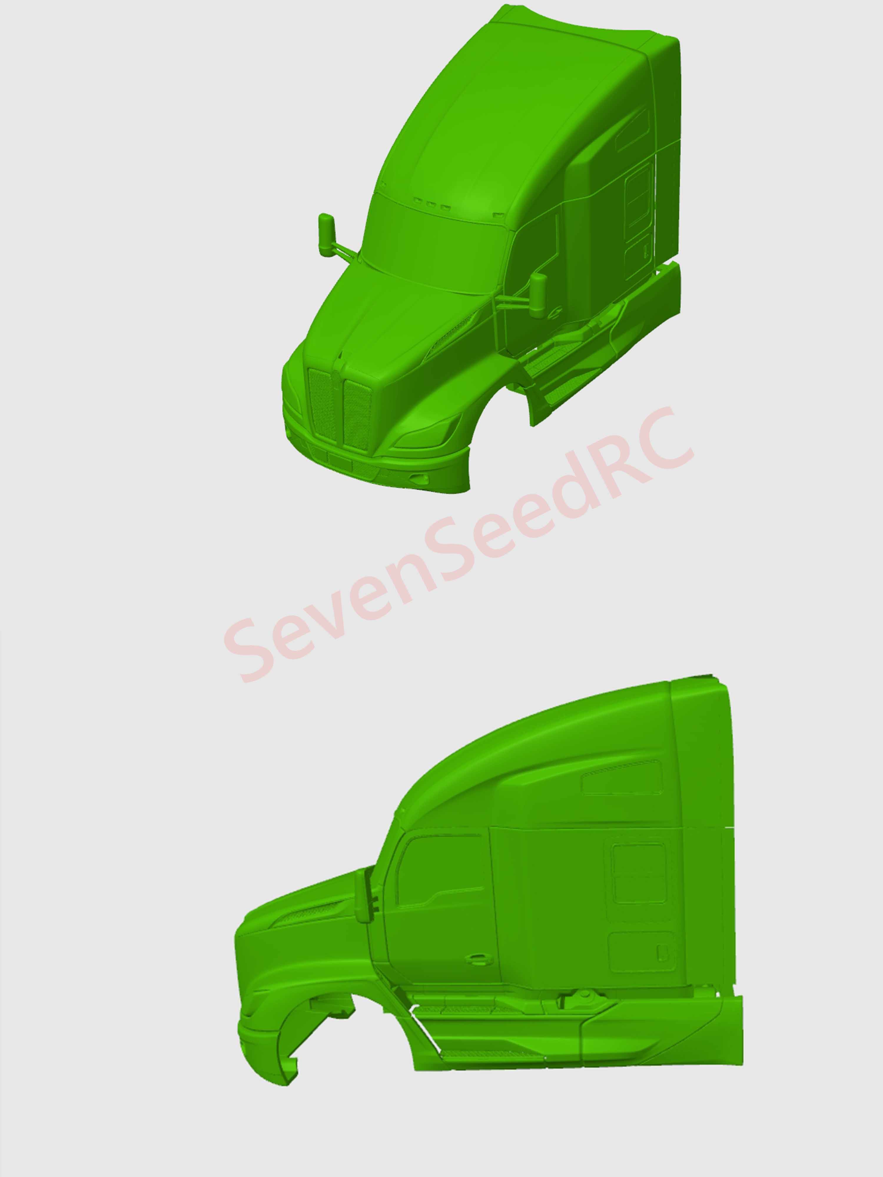 3d Baskılı Kamyon KENWORTH T68 - Rc Excavator Hydraulic incelemesi ve fiyatı