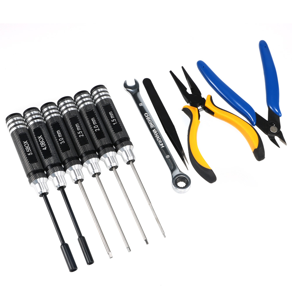 10 adet 10in1 FPV Drone RC ale - Rc Hobby Tool Kit incelemesi ve fiyatı
