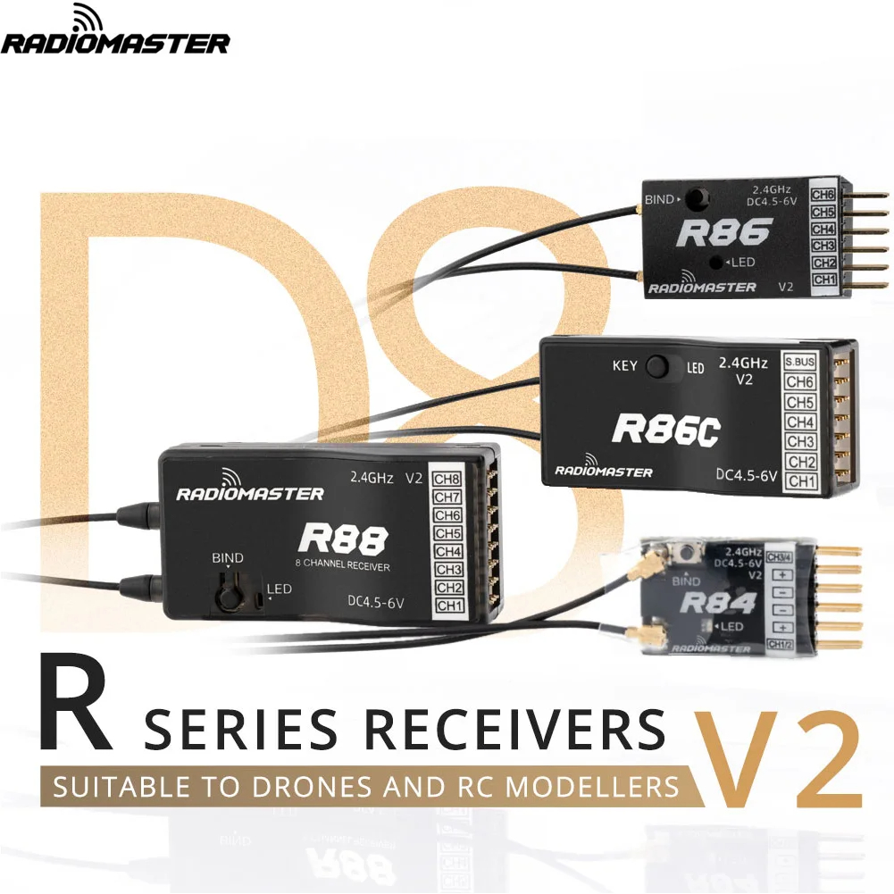 Radiomaster R81 R84 R86 R86C R - Receiver Sbus 8Ch incelemesi ve fiyatı