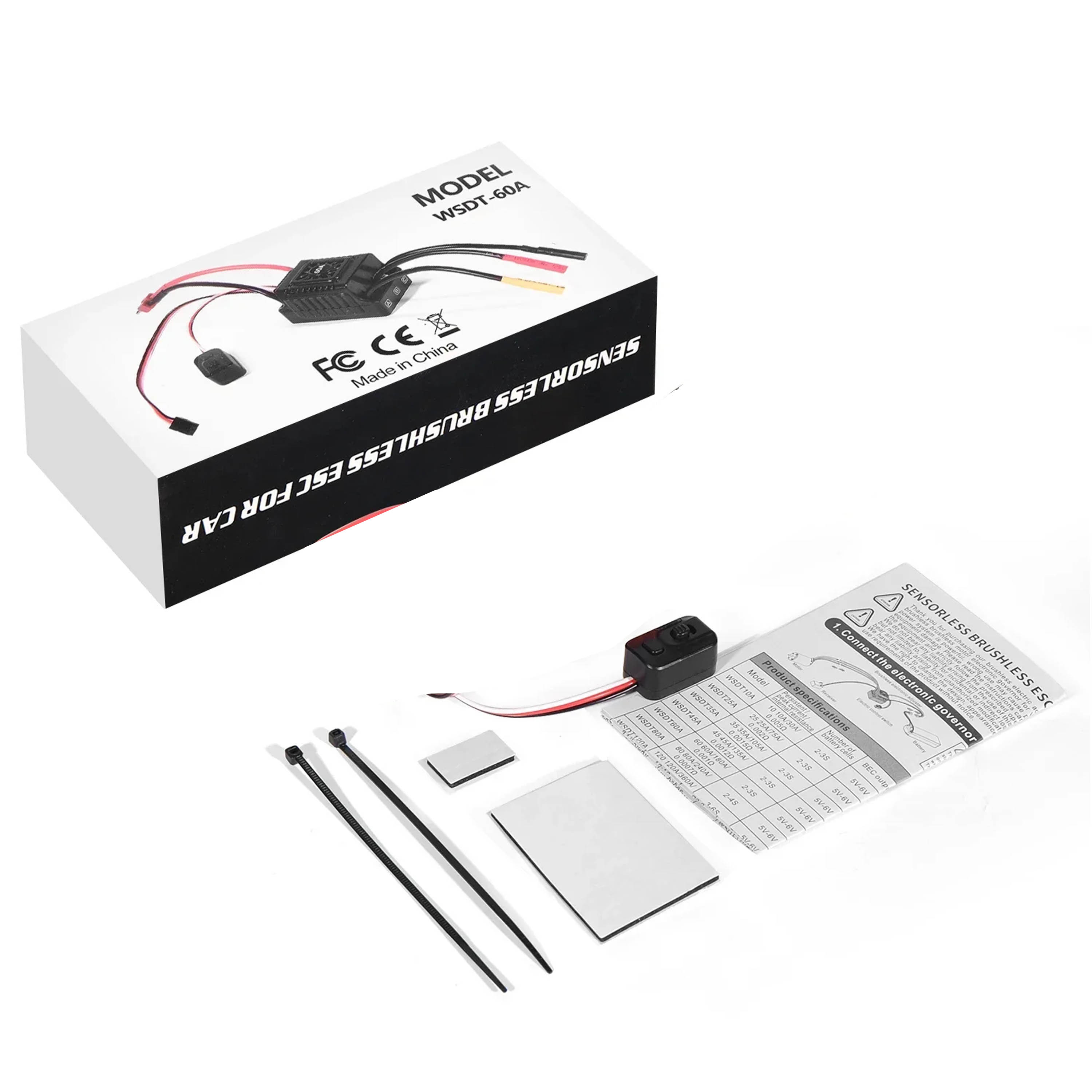 NEEBRC 45A 60A Fırçasız ESC Su - Esc Waterproof 60A incelemesi ve fiyatı