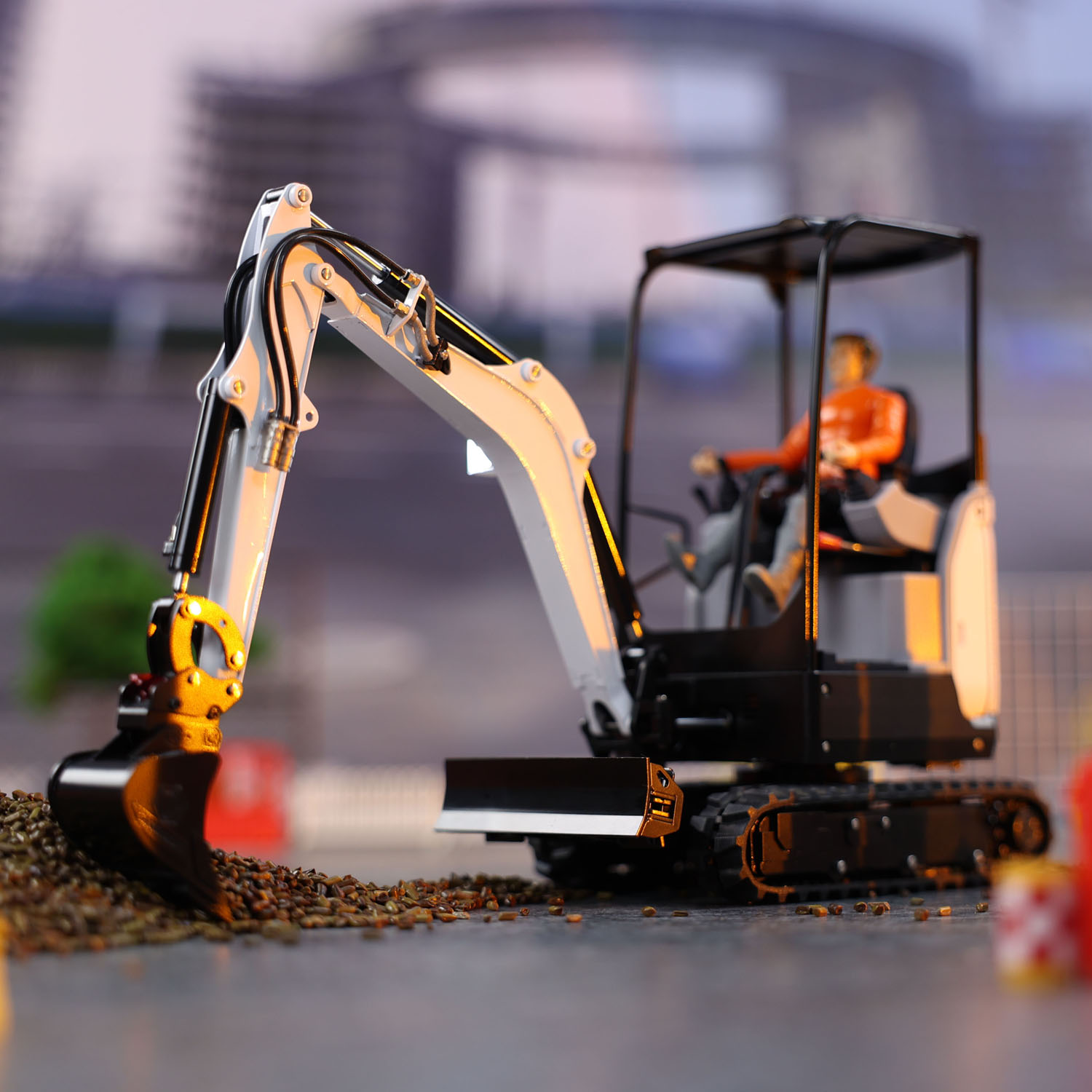 RTR JX E20 RC Mini Ekskavatör  - Rc Excavator Hydraulic incelemesi ve fiyatı