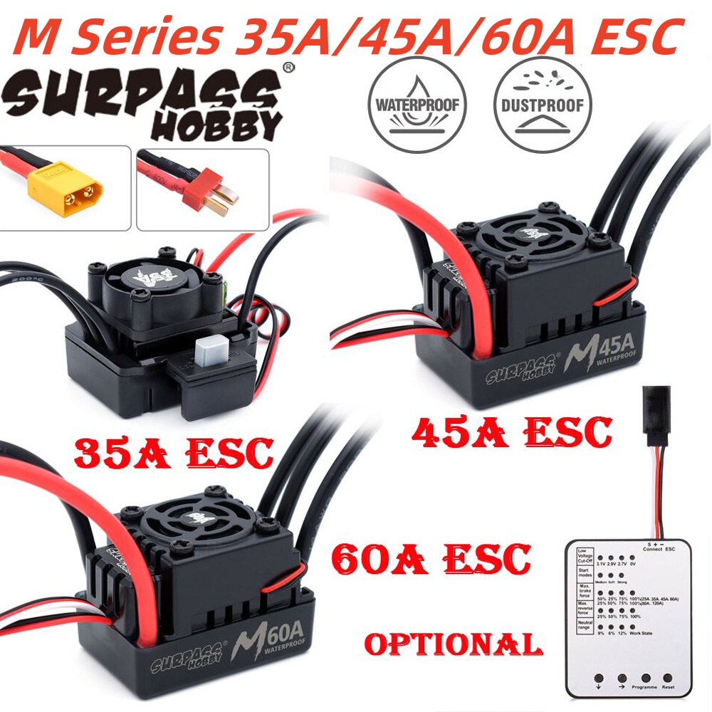 SURPASS HOBBY 60A 45A 35A Su G - Esc Waterproof 60A incelemesi ve fiyatı