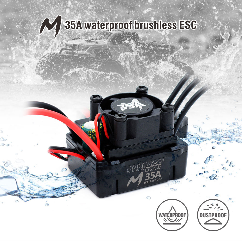 SURPASS HOBBY 60A 45A 35A Su G - Esc Waterproof 60A incelemesi ve fiyatı